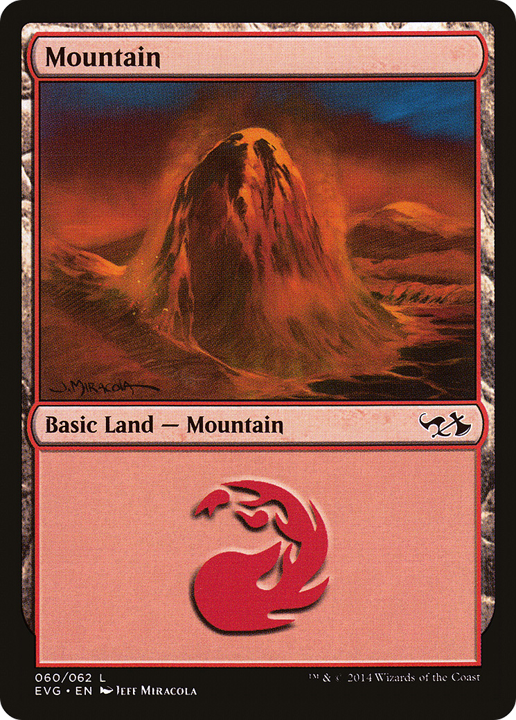 Mountain (DD3-060) - Duel Decks Anthology: Elves vs. Goblins
