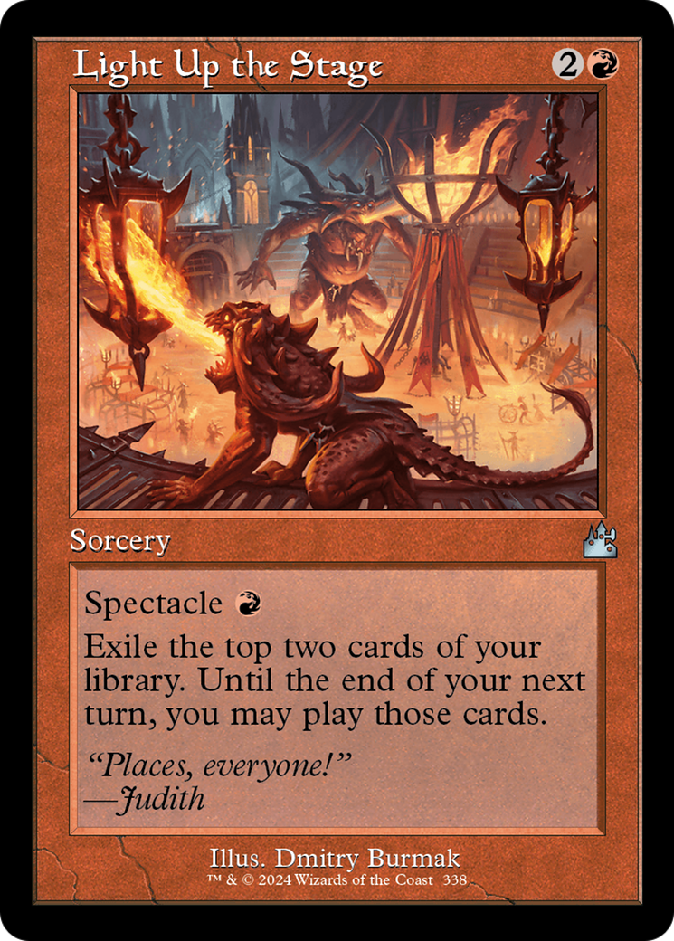 Light Up the Stage (RVR-338) - Ravnica Remastered