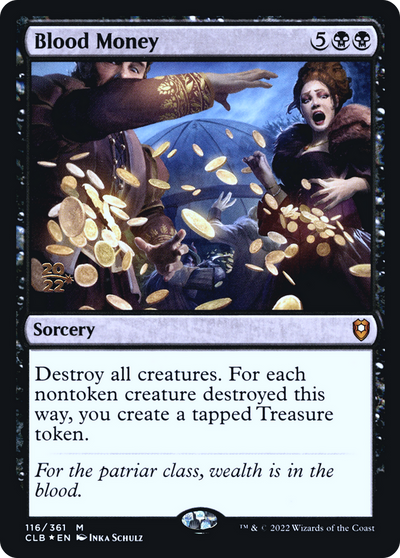 Blood Money (PRE-116S) - Battle for Baldur's Gate Promos Foil