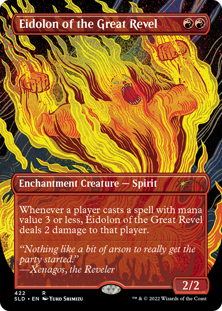 Eidolon of the Great Revel (SLD-422) - Secret Lair Drop (Borderless)