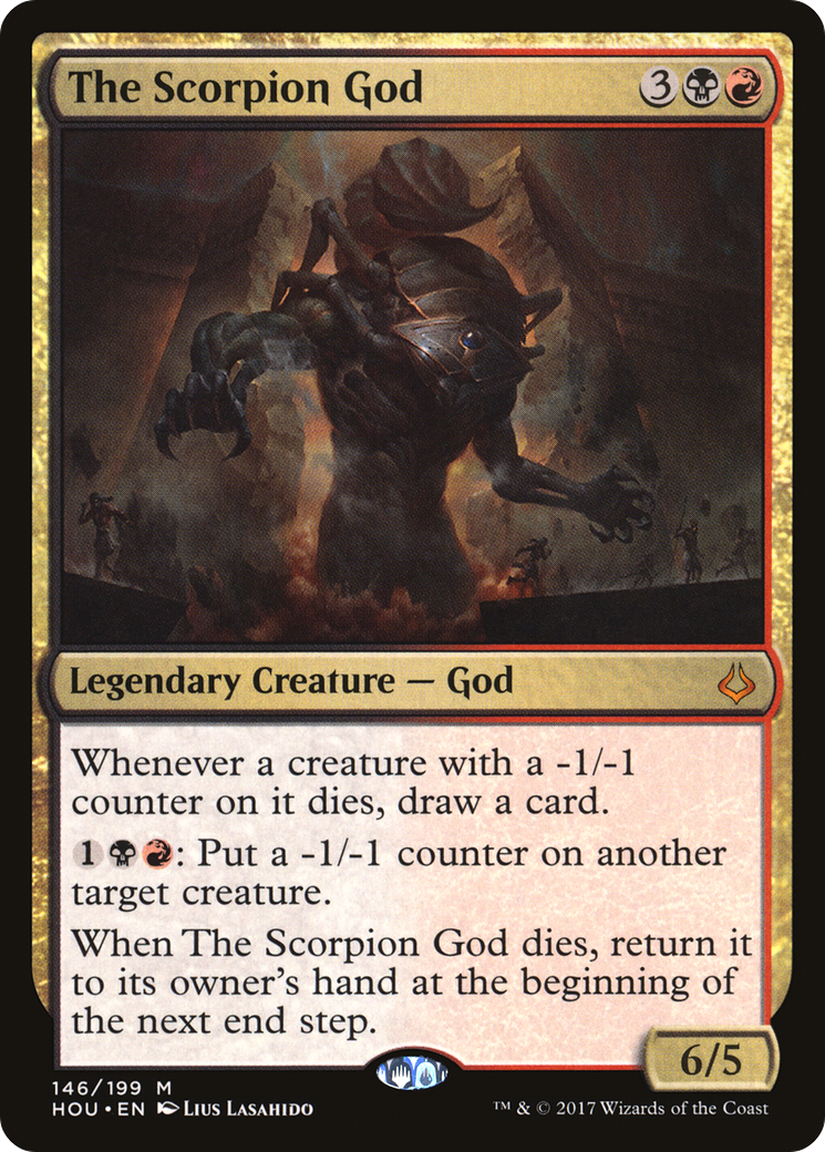 The Scorpion God (HOU-146) - Hour of Devastation Foil