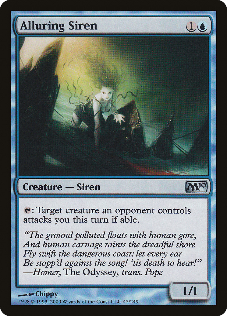 Alluring Siren (M10-043) - Magic 2010 Foil
