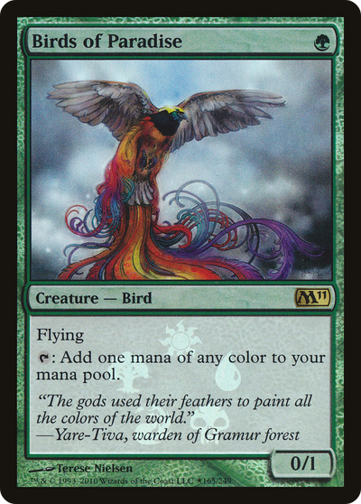 Birds of Paradise (BABP-165) - Magic 2011 Promos Foil