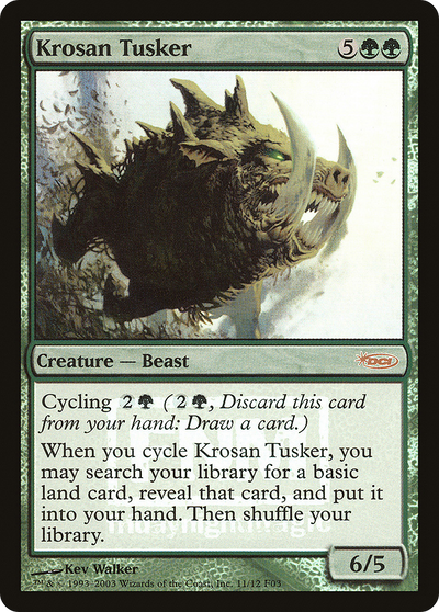 Krosan Tusker (FNM-011) - Friday Night Magic 2003 Foil