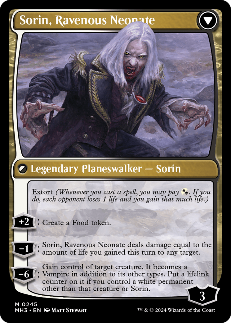 Sorin of House Markov (MH3-245) - Modern Horizons 3