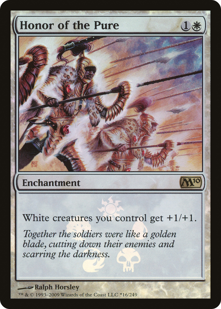 Honor of the Pure (BABP-16★) - Magic 2010 Promos Foil