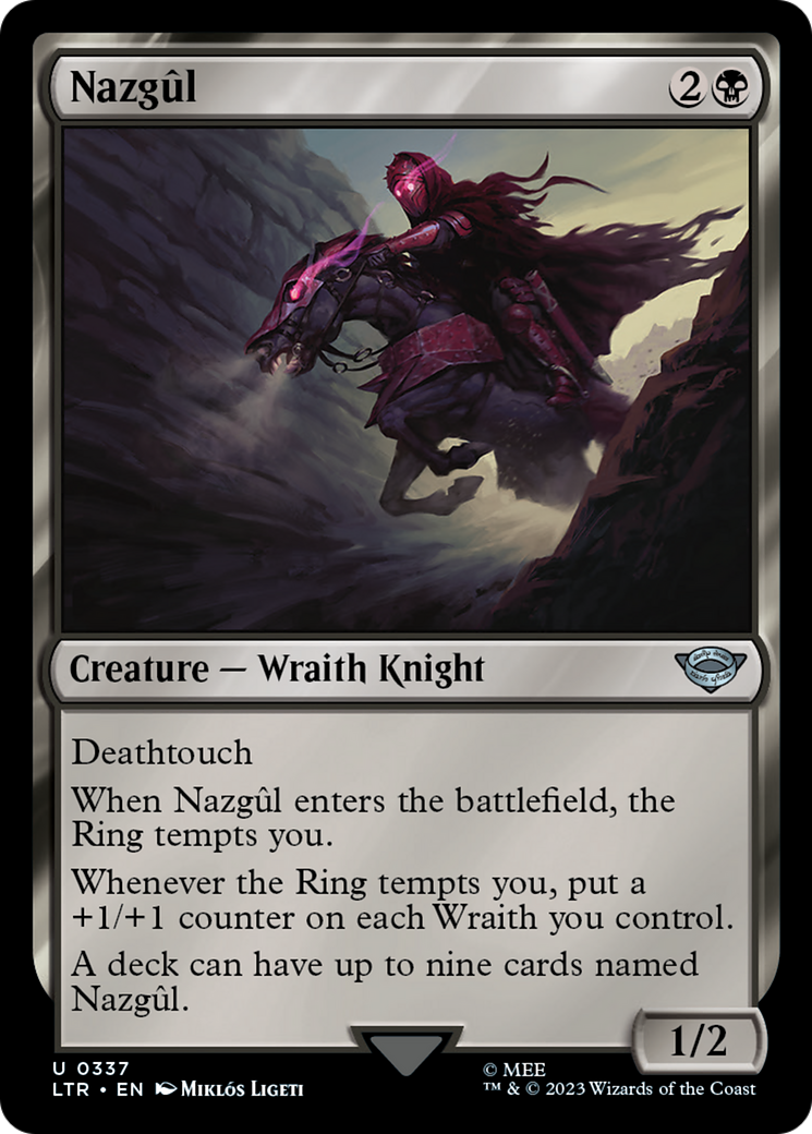 Nazgûl (LTR-337) - The Lord of the Rings: Tales of Middle-earth Foil