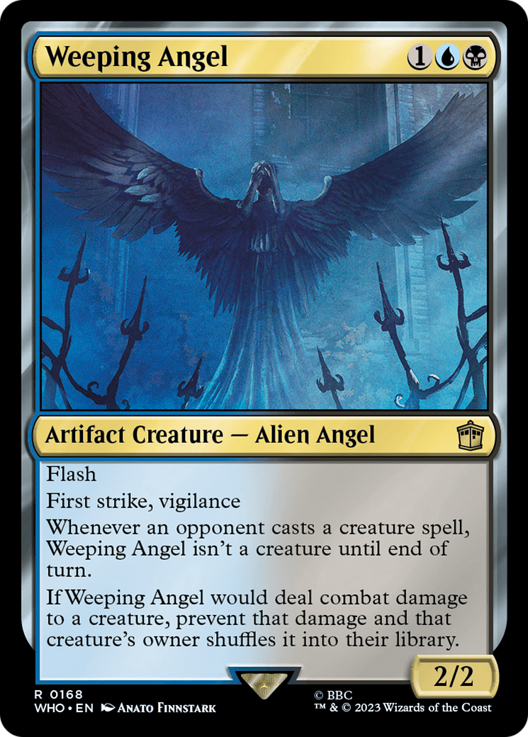 Weeping Angel (WHO-168) - Doctor Who Foil