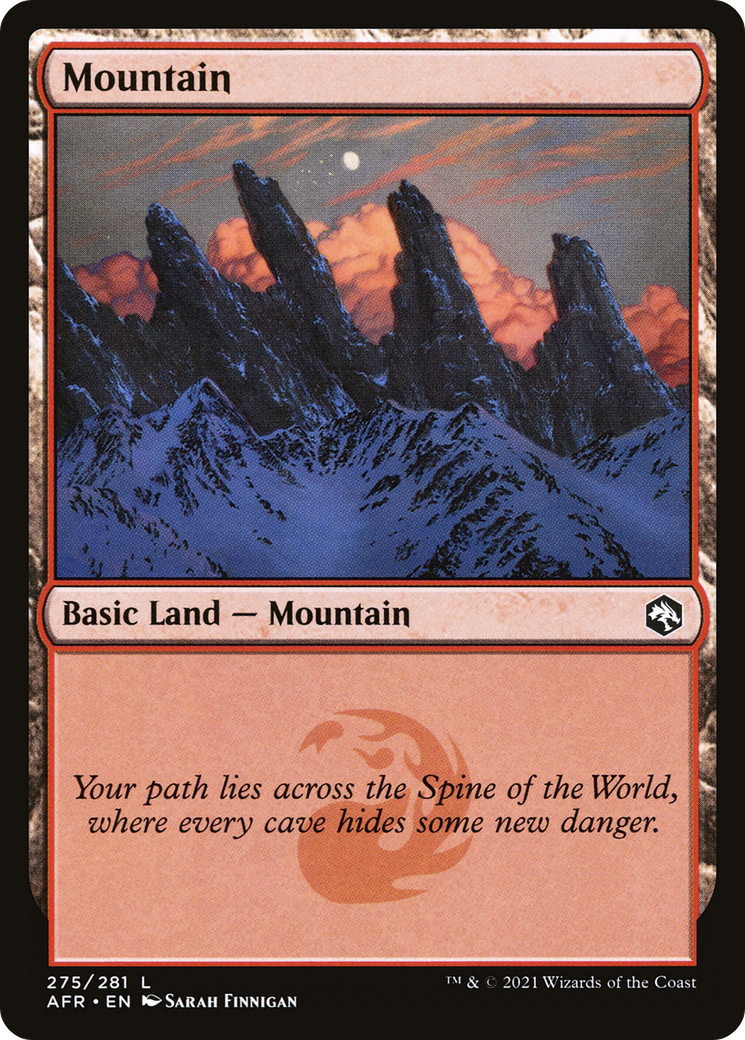 Mountain (AFR-275) - Adventures in the Forgotten Realms Foil