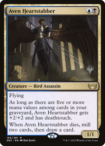 Aven Heartstabber (PPSNC-166) - Streets of New Capenna Promos
