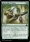 Horncaller's Chant (RVR-147) - Ravnica Remastered Foil - Near Mint Foil