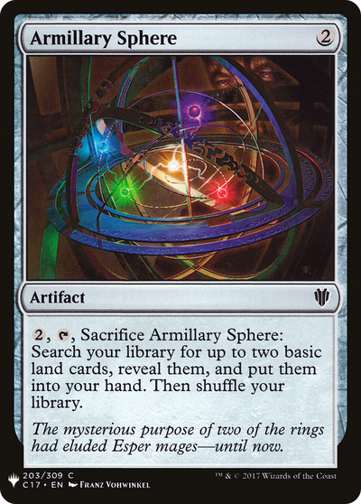 Armillary Sphere (LIST-C17-203) - The List