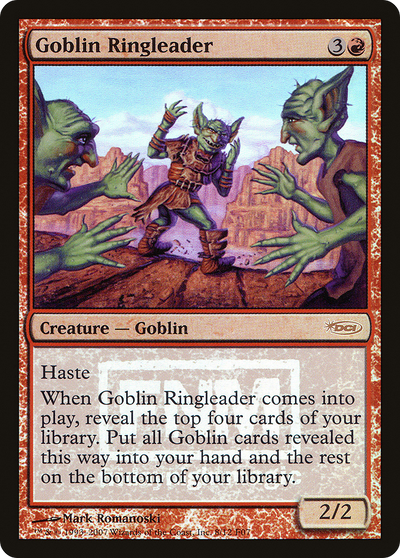 Goblin Ringleader (FNM-008) - Friday Night Magic 2007 Foil