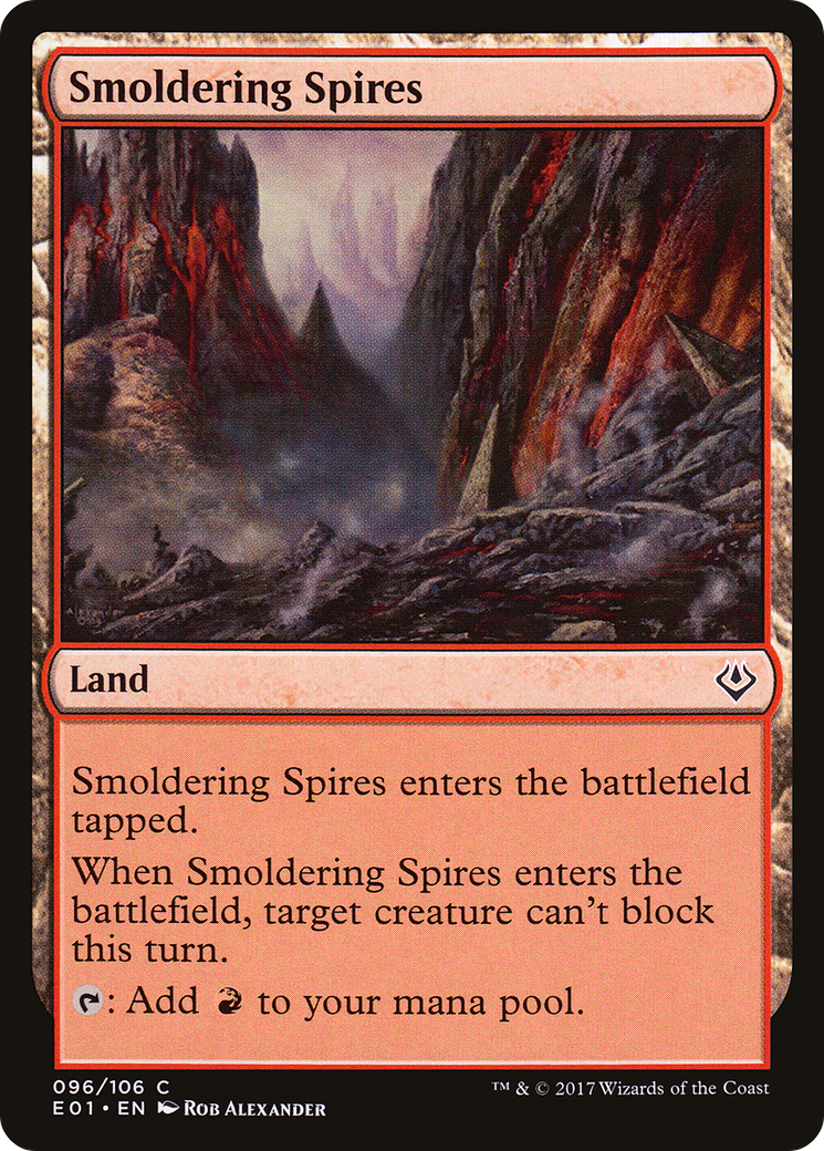 Smoldering Spires (AC2-096) - Archenemy: Nicol Bolas