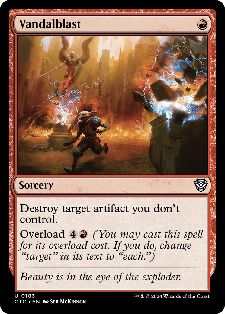 Vandalblast (OTC-183) - Outlaws of Thunder Junction Commander