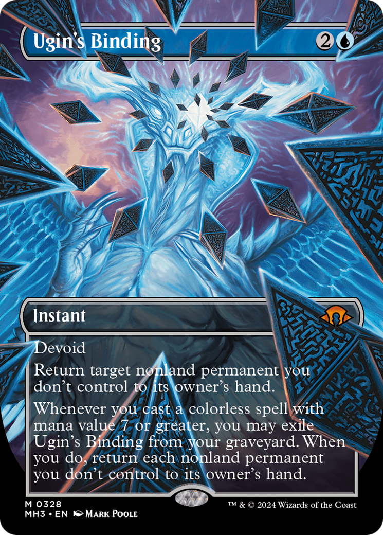 Ugin's Binding (Borderless) (MH3-328) - Modern Horizons 3 (Borderless)