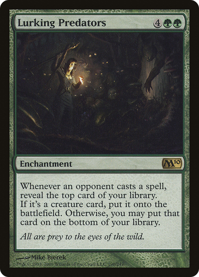 Lurking Predators (M10-190) - Magic 2010