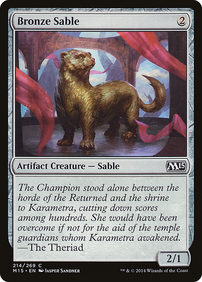 Bronze Sable (M15-214) - Magic 2015 Foil