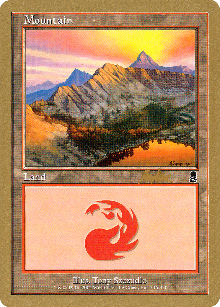 Mountain (WCD-BK346) - World Championship Decks 2002