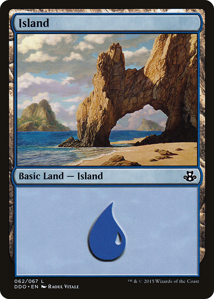 Island (DDO-062) - Duel Decks: Elspeth vs. Kiora