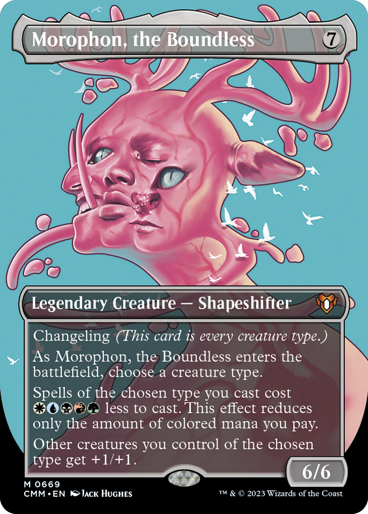 Morophon, the Boundless (CMM-669) - Commander Masters (Borderless)