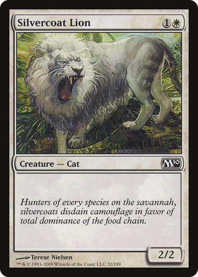 Silvercoat Lion (M10-032) - Magic 2010