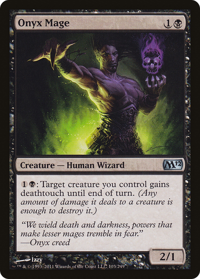 Onyx Mage (M12-103) - Magic 2012