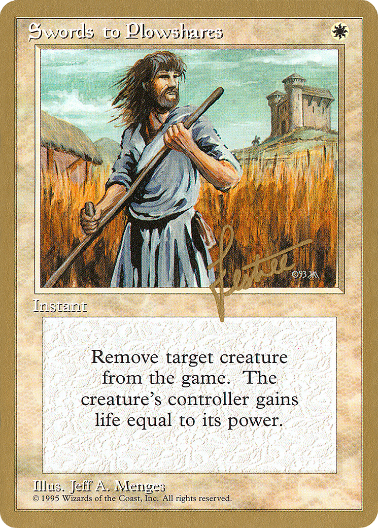 Swords to Plowshares (WCD-BL52) - Pro Tour Collector Set