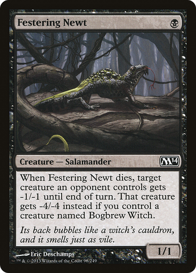 Festering Newt (M14-098) - Magic 2014