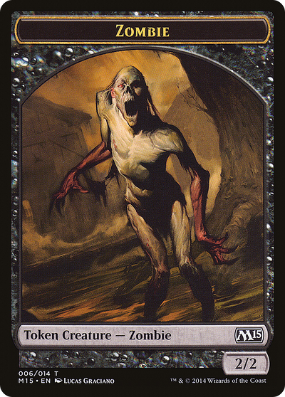Zombie (M15-006) - Magic 2015 Tokens
