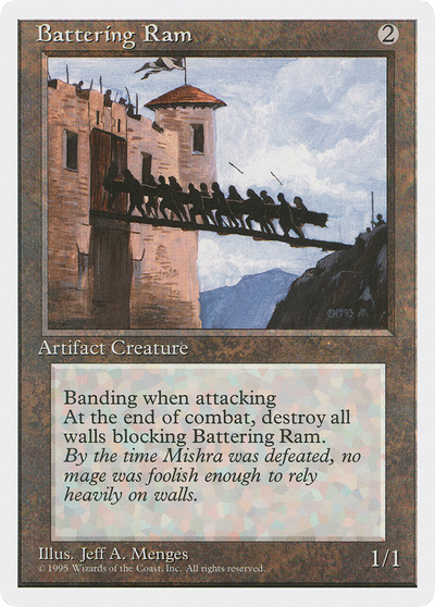 Battering Ram (4ED-) - Fourth Edition