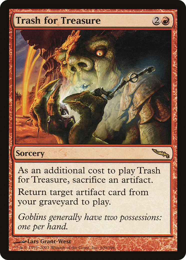Trash for Treasure (MRD-109) - Mirrodin Foil