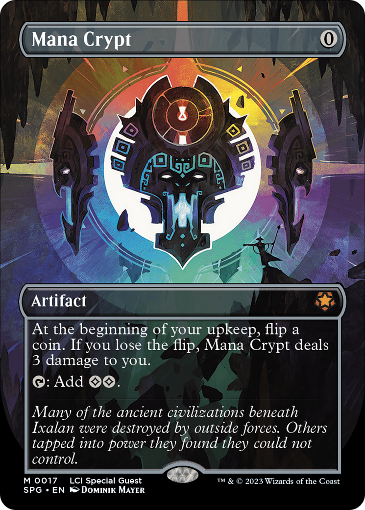 Mana Crypt (SPG-017) - Special Guests (Borderless) Foil