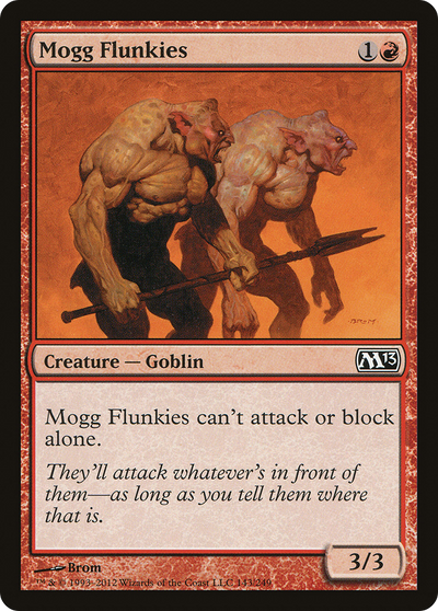 Mogg Flunkies (M13-143) - Magic 2013