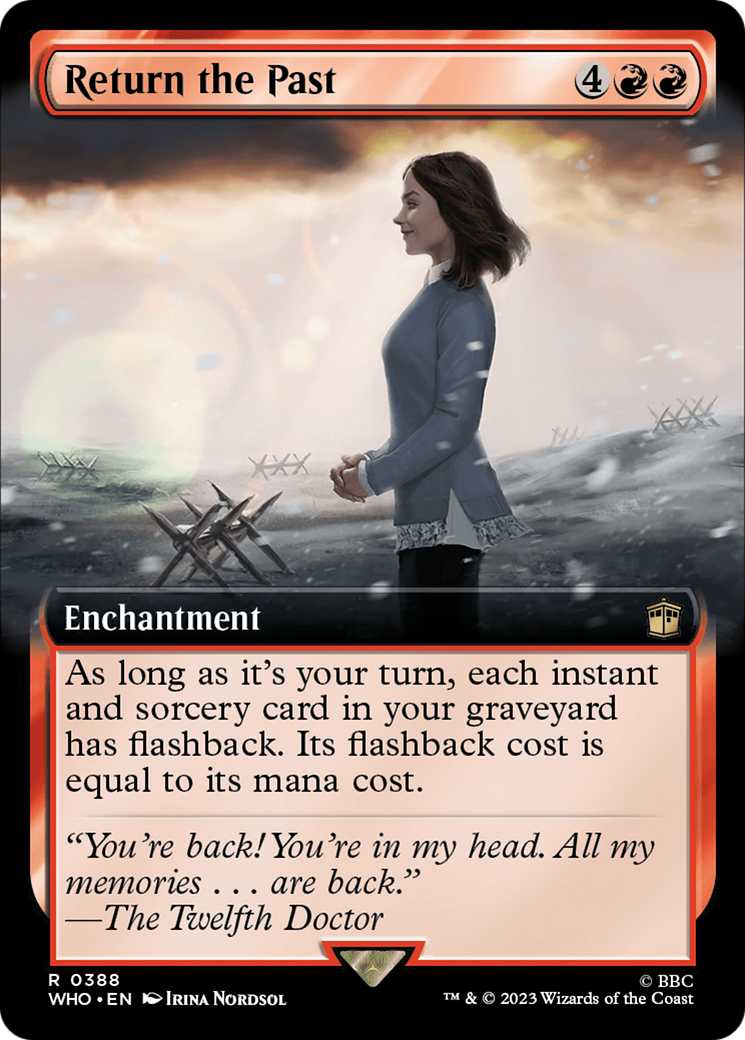 Return the Past (WHO-388) - Doctor Who: (Extended Art) Foil