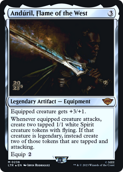 Andúril, Flame of the West (PRE-236) - Tales of Middle-earth Promos Foil