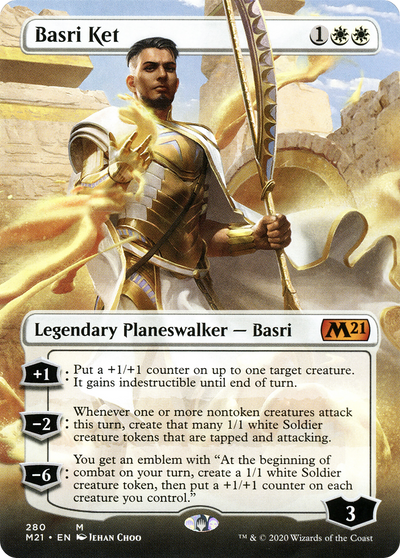 Basri Ket (M21-280) - Core Set 2021 (Borderless)