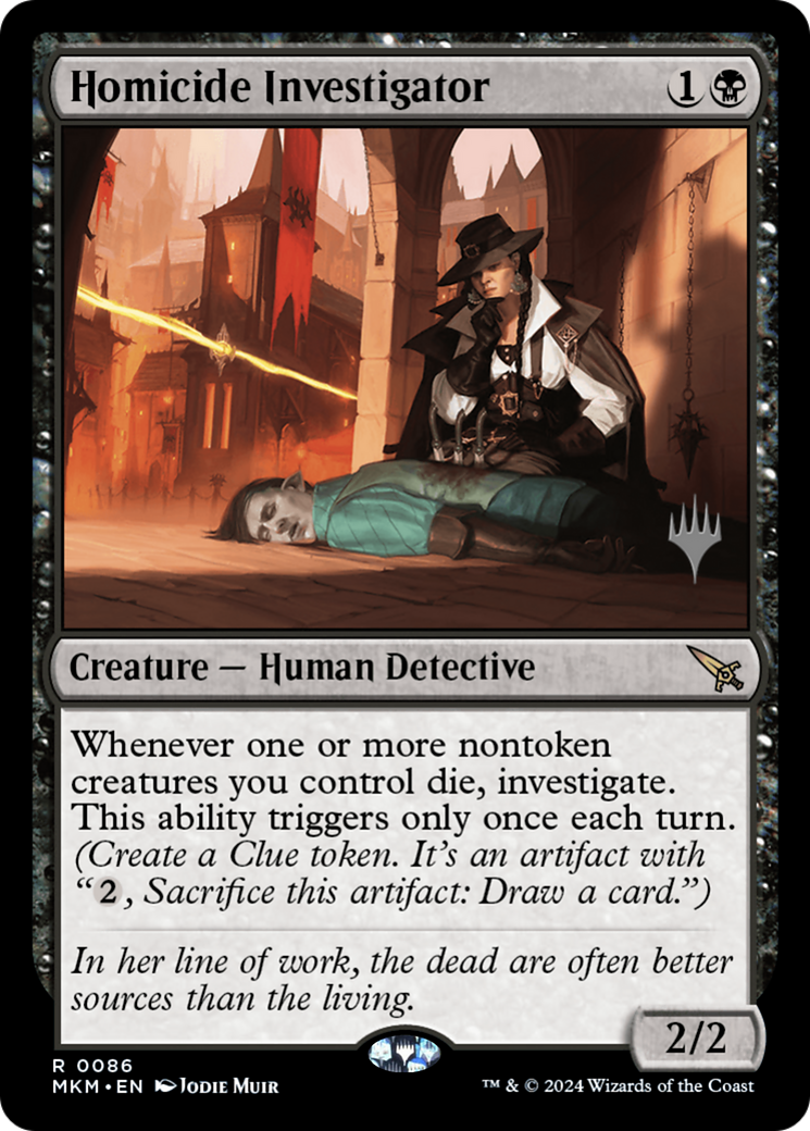 Homicide Investigator (PPMKM-086) - Murders at Karlov Manor Promos