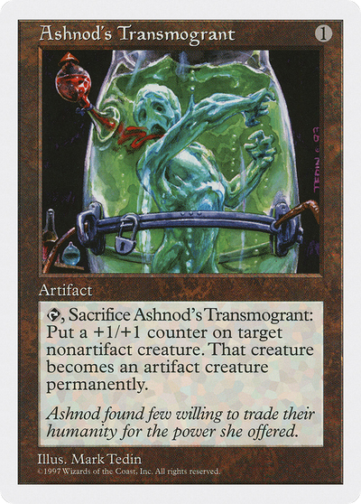 Ashnod's Transmogrant (5ED-350) - Fifth Edition
