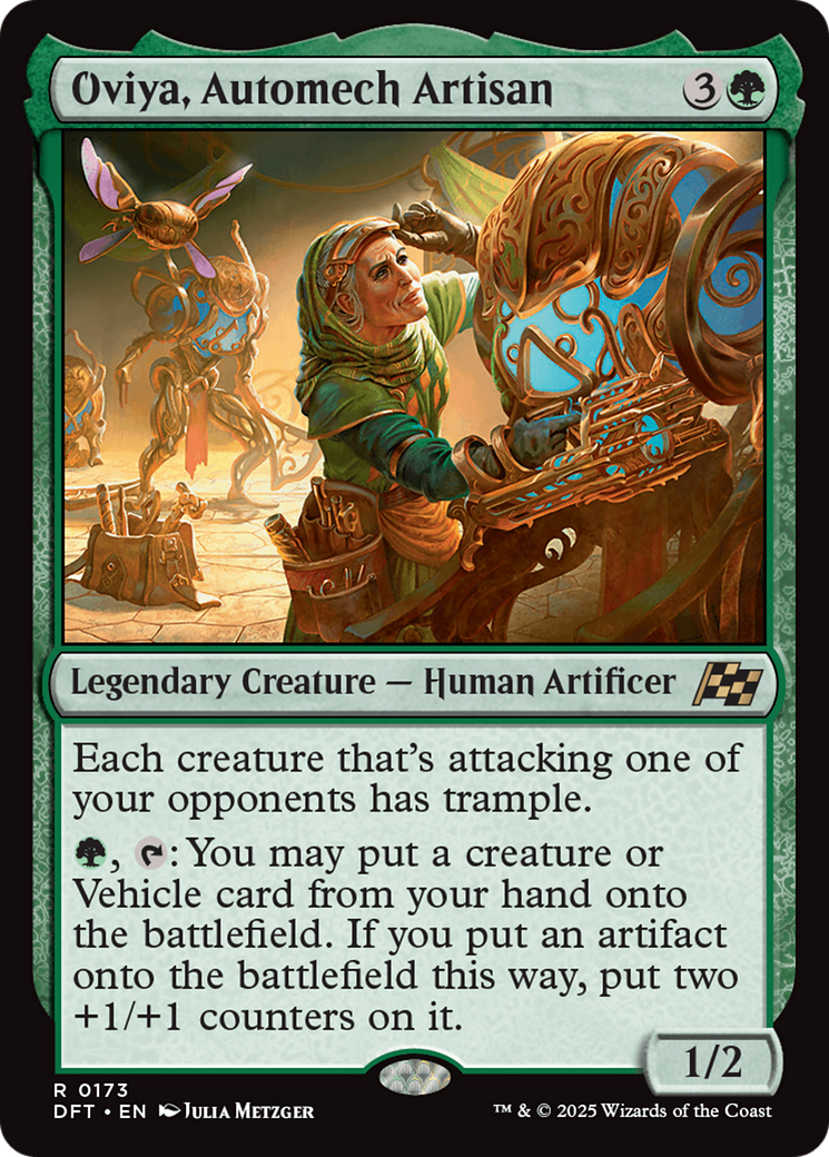 Oviya, Automech Artisan (DFT-173) - Aetherdrift Foil