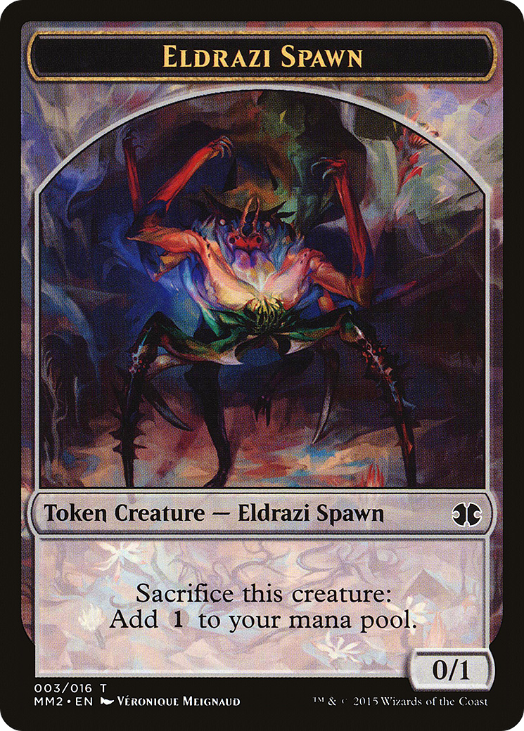 Eldrazi Spawn (MM2-003) - Modern Masters 2015 Tokens