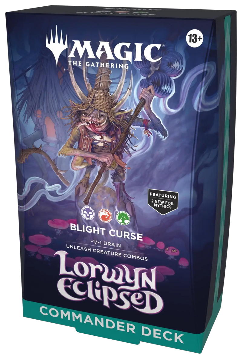 Magic: The Gathering Lorwyn Eclipsed Commander Deck - Blight Curse
