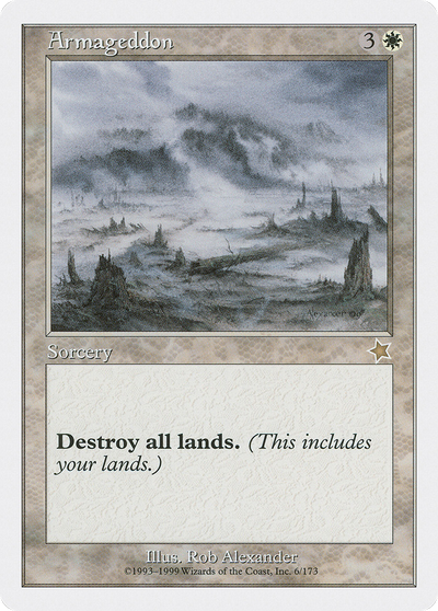 Armageddon (S99-006) - Starter 1999