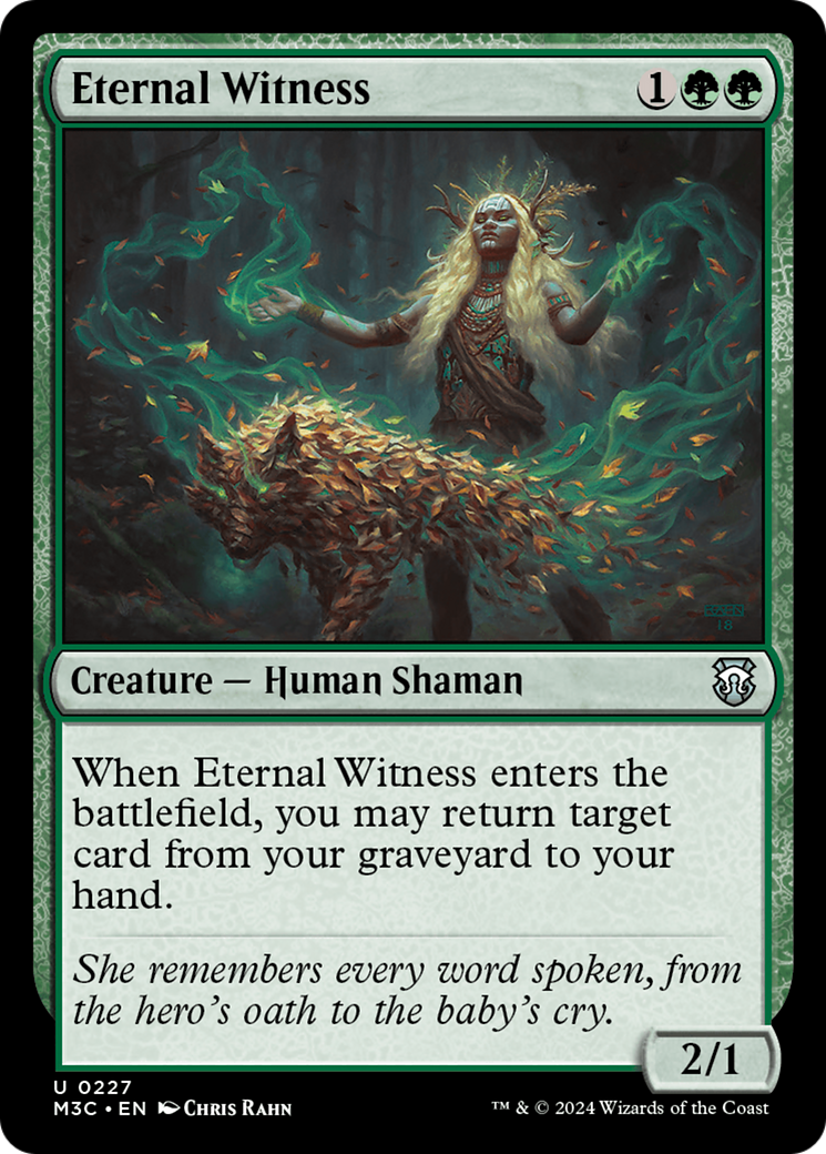 Eternal Witness (M3C-227) - Modern Horizons 3 Commander Foil