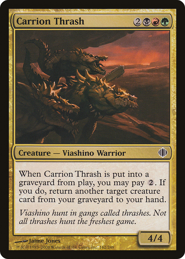 Carrion Thrash (ALA-162) - Shards of Alara Foil