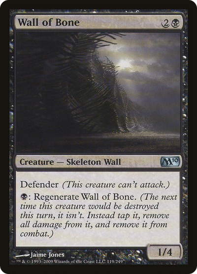 Wall of Bone (M10-119) - Magic 2010