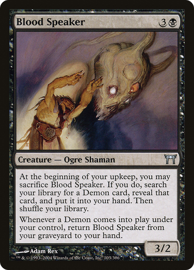 Blood Speaker (CHK-103) - Champions of Kamigawa
