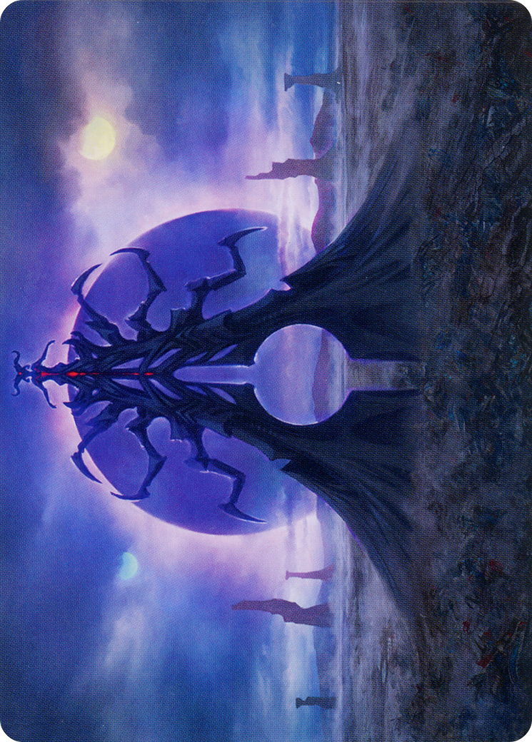 Black Sun's Twilight // Black Sun's Twilight (AONE-019) - Phyrexia: All Will Be One Art Series (Borderless) Foil
