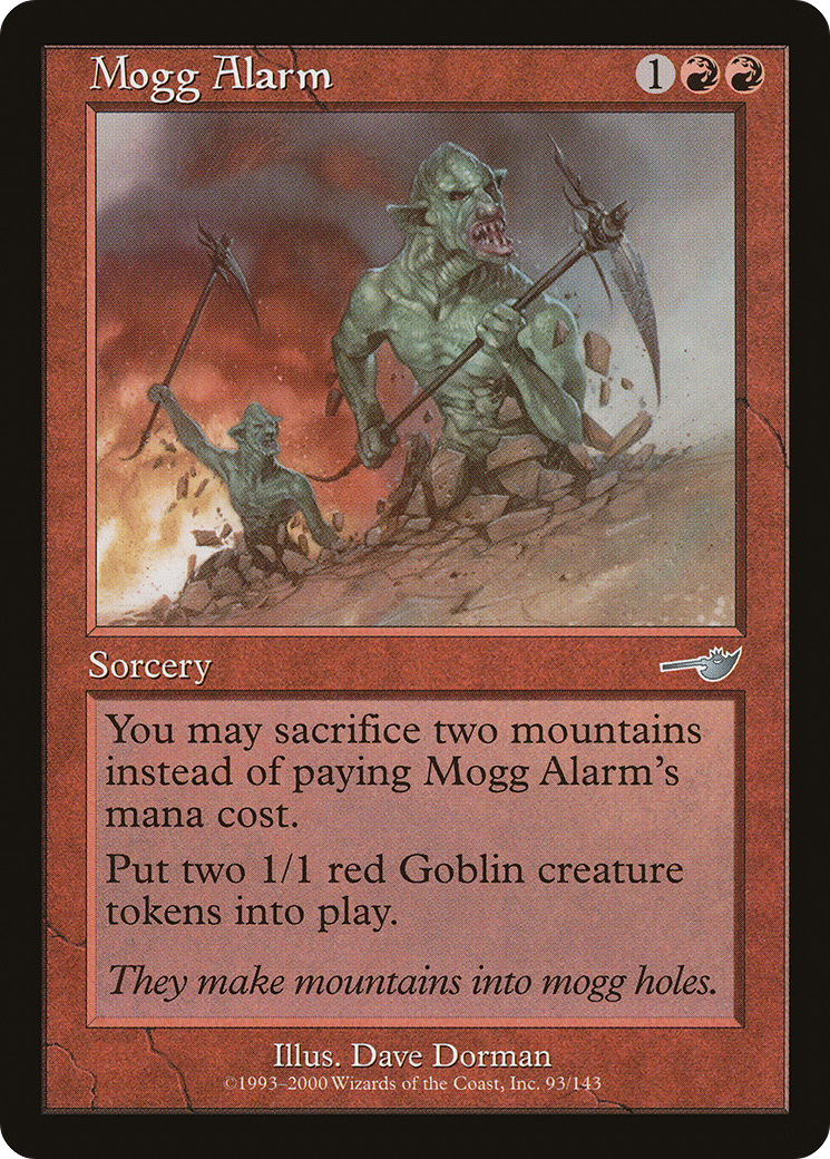 Mogg Alarm (NMS-093) - Nemesis Foil