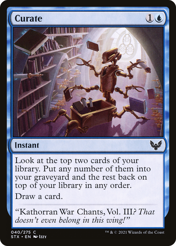 Curate (STX-040) - Strixhaven: School of Mages Foil